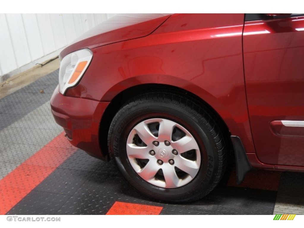 2008 Entourage GLS - Cranberry Red / Gray photo #73