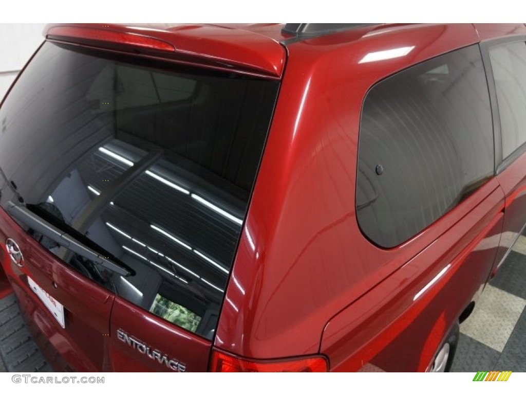 2008 Entourage GLS - Cranberry Red / Gray photo #83
