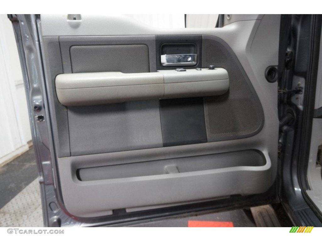 2004 F150 XLT Regular Cab 4x4 - Dark Shadow Grey Metallic / Medium/Dark Flint photo #12