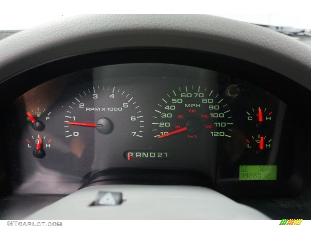 2004 F150 XLT Regular Cab 4x4 - Dark Shadow Grey Metallic / Medium/Dark Flint photo #32