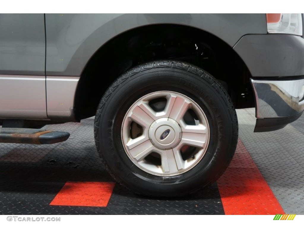 2004 F150 XLT Regular Cab 4x4 - Dark Shadow Grey Metallic / Medium/Dark Flint photo #51