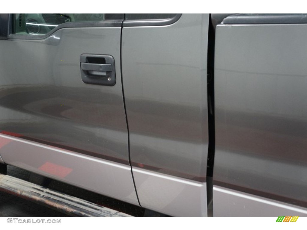2004 F150 XLT Regular Cab 4x4 - Dark Shadow Grey Metallic / Medium/Dark Flint photo #87