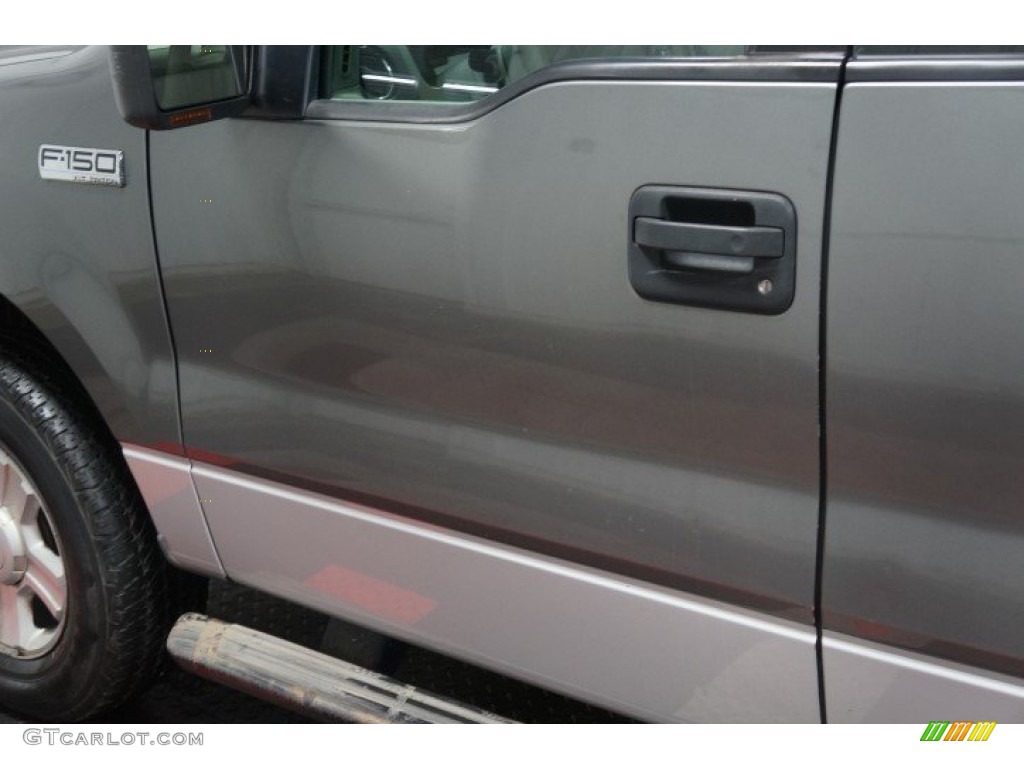 2004 F150 XLT Regular Cab 4x4 - Dark Shadow Grey Metallic / Medium/Dark Flint photo #88