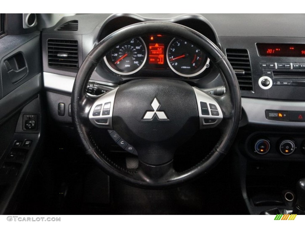 2010 Lancer ES - Rally Red Metallic / Black photo #21