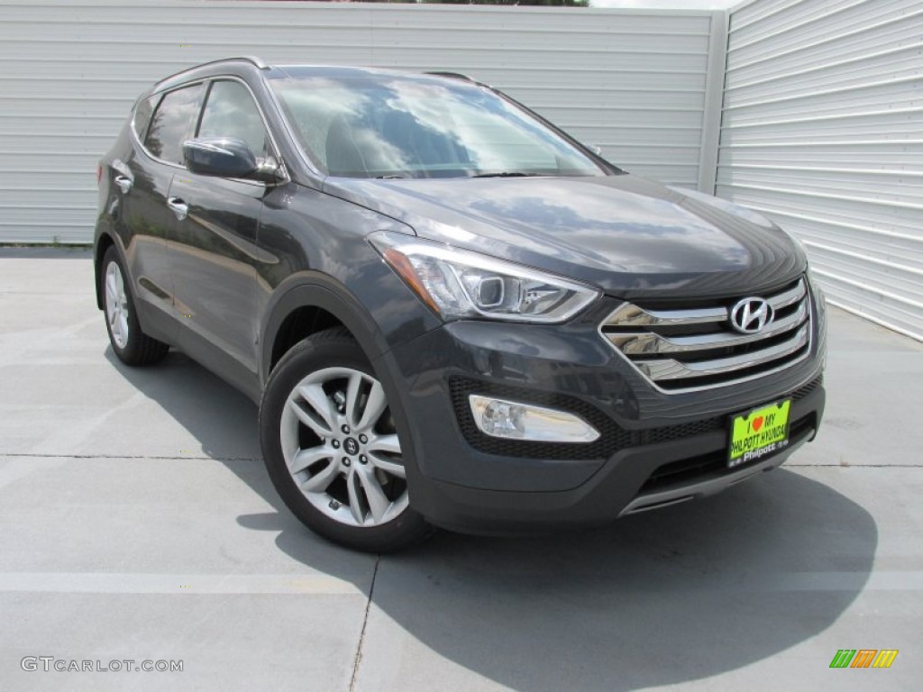 Marlin Blue Hyundai Santa Fe Sport