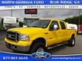 2006 Blazing Yellow Ford F350 Super Duty Amarillo Edition Crew Cab 4x4 #105017008