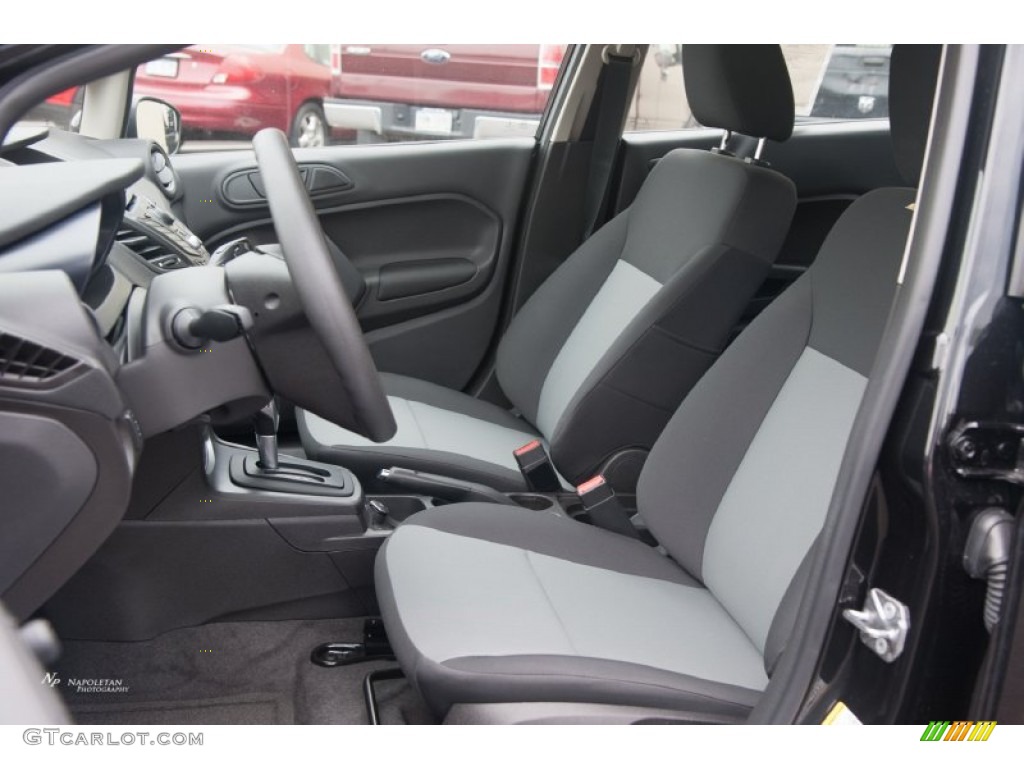 2015 Fiesta S Sedan - Tuxedo Black Metallic / Charcoal Black photo #4