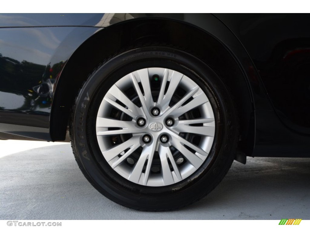 2014 Camry L - Attitude Black Metallic / Ivory photo #8