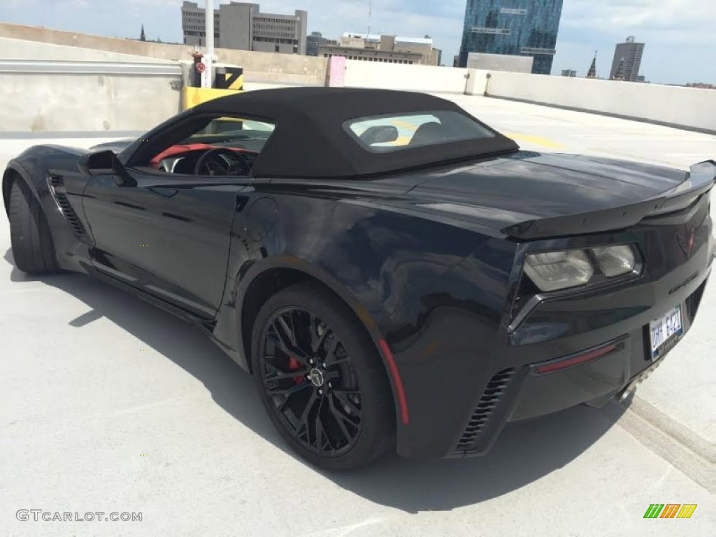 2015 Corvette Z06 Coupe - Black / Adrenaline Red photo #16