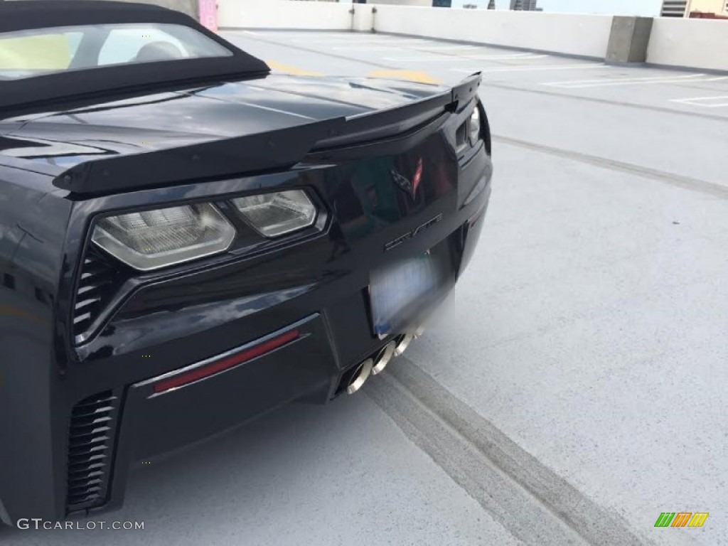 2015 Corvette Z06 Coupe - Black / Adrenaline Red photo #18