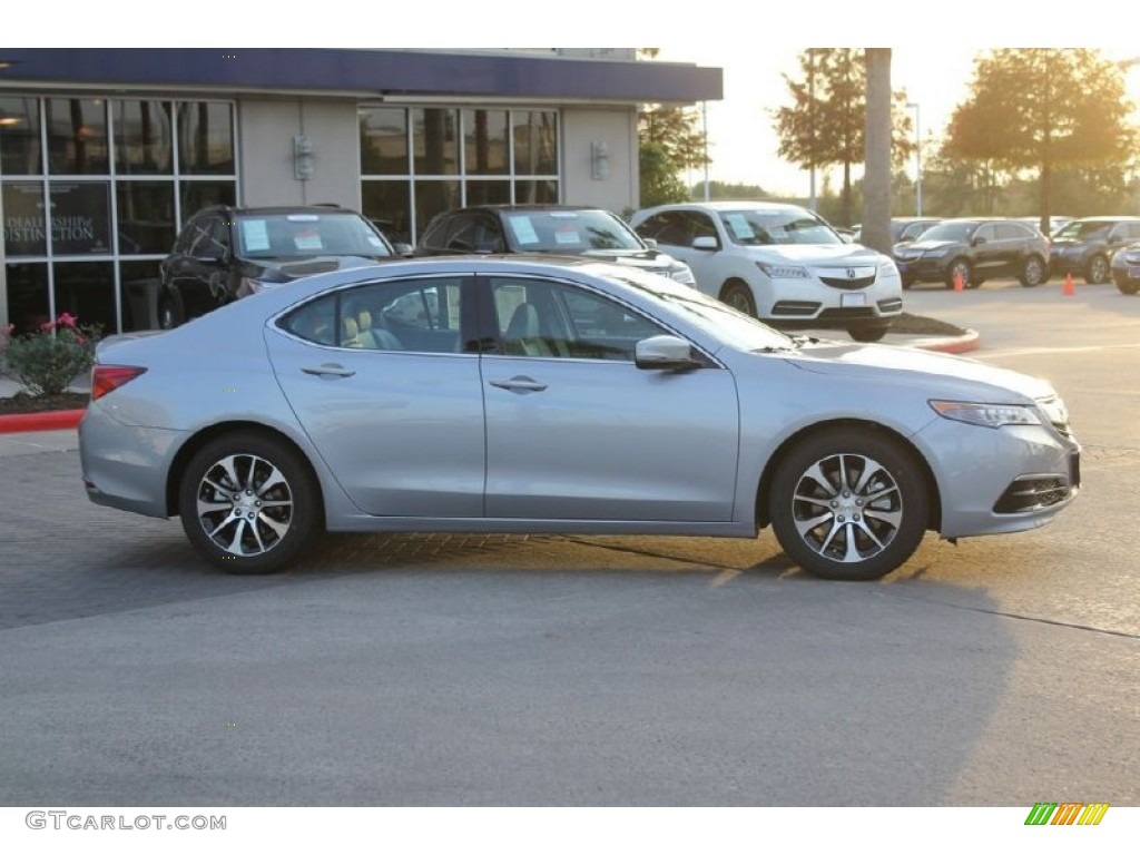2015 TLX 2.4 - Slate Silver Metallic / Graystone photo #8