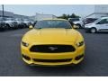 2015 Triple Yellow Tricoat Ford Mustang EcoBoost Coupe  photo #4
