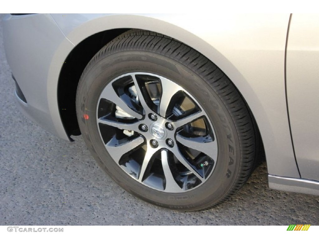 2015 TLX 2.4 - Slate Silver Metallic / Graystone photo #12