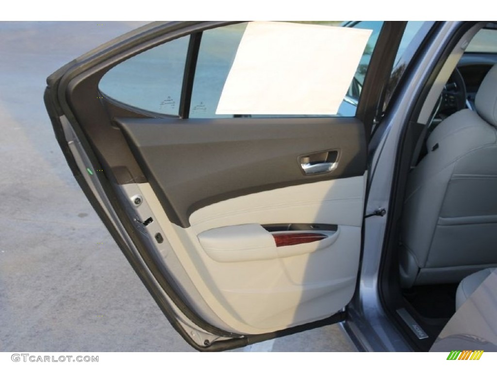 2015 TLX 2.4 - Slate Silver Metallic / Graystone photo #17
