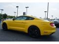2015 Triple Yellow Tricoat Ford Mustang EcoBoost Coupe  photo #22
