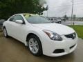 Winter Frost White 2012 Nissan Altima 2.5 S Coupe Exterior
