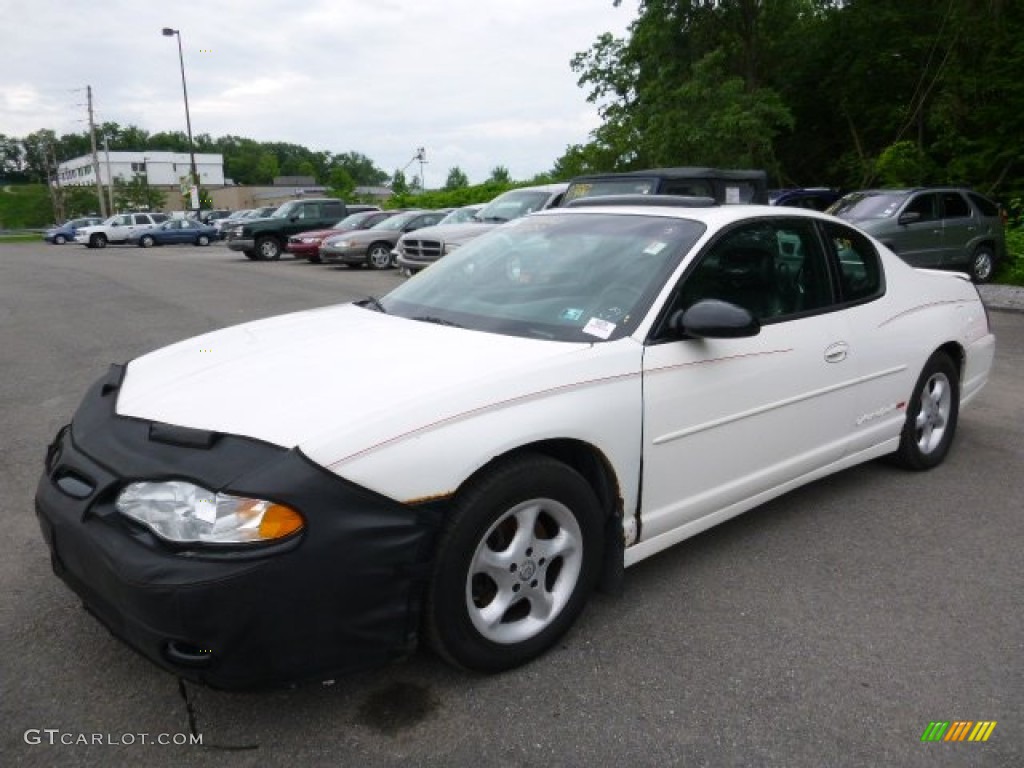 2001 Monte Carlo SS - White / Ebony Black photo #1