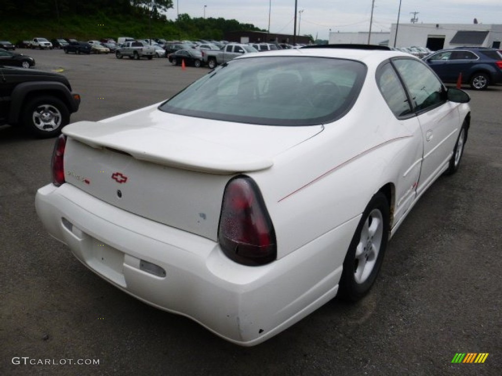 2001 Monte Carlo SS - White / Ebony Black photo #4