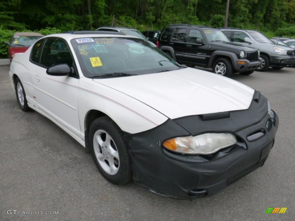 2001 Monte Carlo SS - White / Ebony Black photo #5