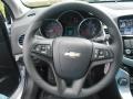 2015 Chevrolet Cruze Jet Black Interior Steering Wheel Photo