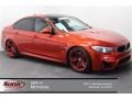 2015 Sakhir Orange Metallic BMW M3 Sedan  photo #1