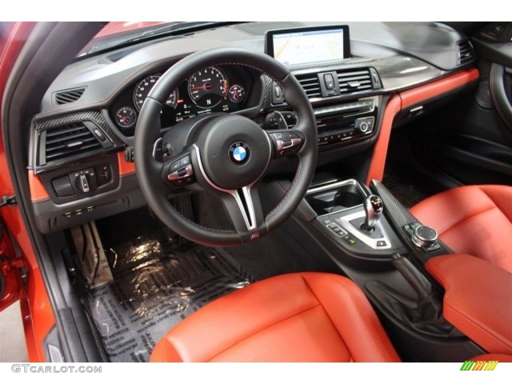Sakhir Orange/Black Interior 2015 BMW M3 Sedan Photo #105061206