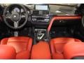 Sakhir Orange/Black 2015 BMW M3 Sedan Interior Color