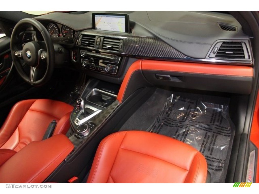 2015 M3 Sedan - Sakhir Orange Metallic / Sakhir Orange/Black photo #11
