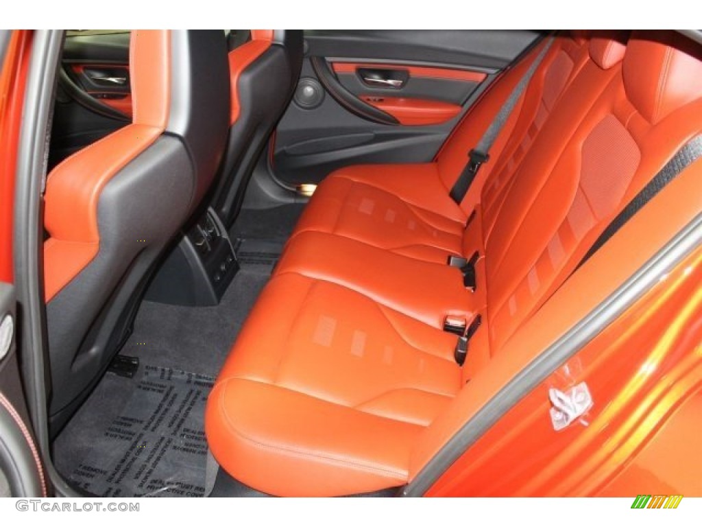 Sakhir Orange/Black Interior 2015 BMW M3 Sedan Photo #105061293