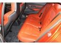Sakhir Orange/Black Rear Seat Photo for 2015 BMW M3 #105061293