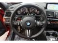 Sakhir Orange/Black 2015 BMW M3 Sedan Steering Wheel