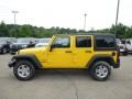 2015 Baja Yellow Jeep Wrangler Unlimited Sport 4x4  photo #2