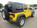 2015 Baja Yellow Jeep Wrangler Unlimited Sport 4x4  photo #6