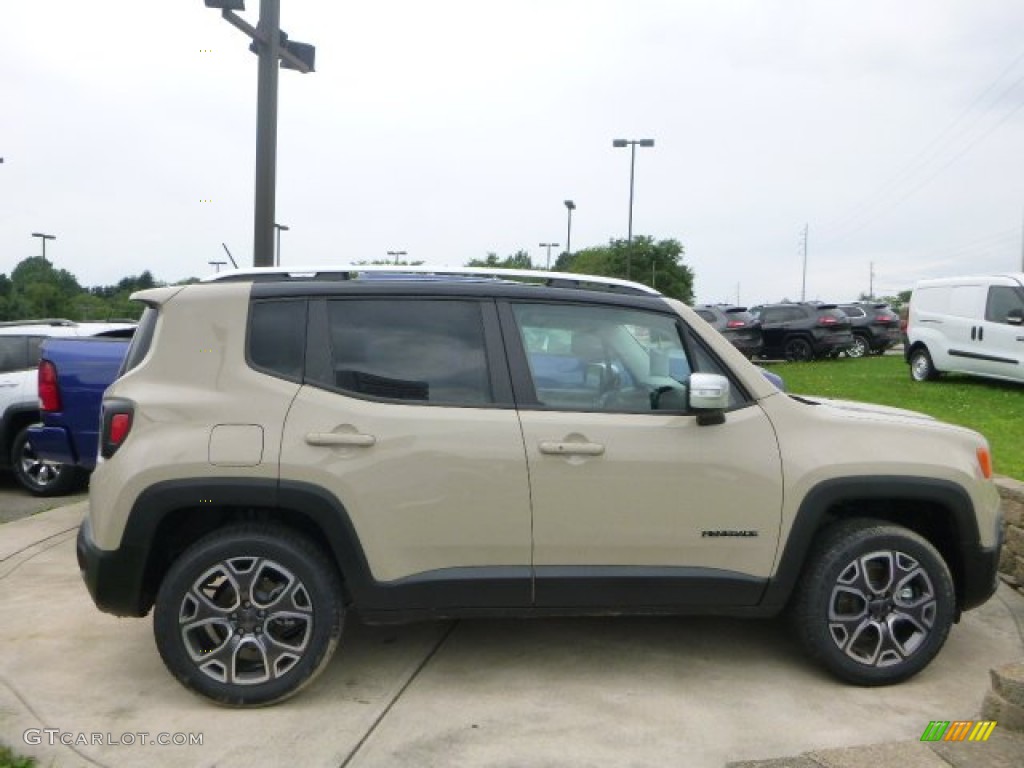 Mojave Sand 2015 Jeep Renegade Limited 4x4 Exterior Photo #105064452