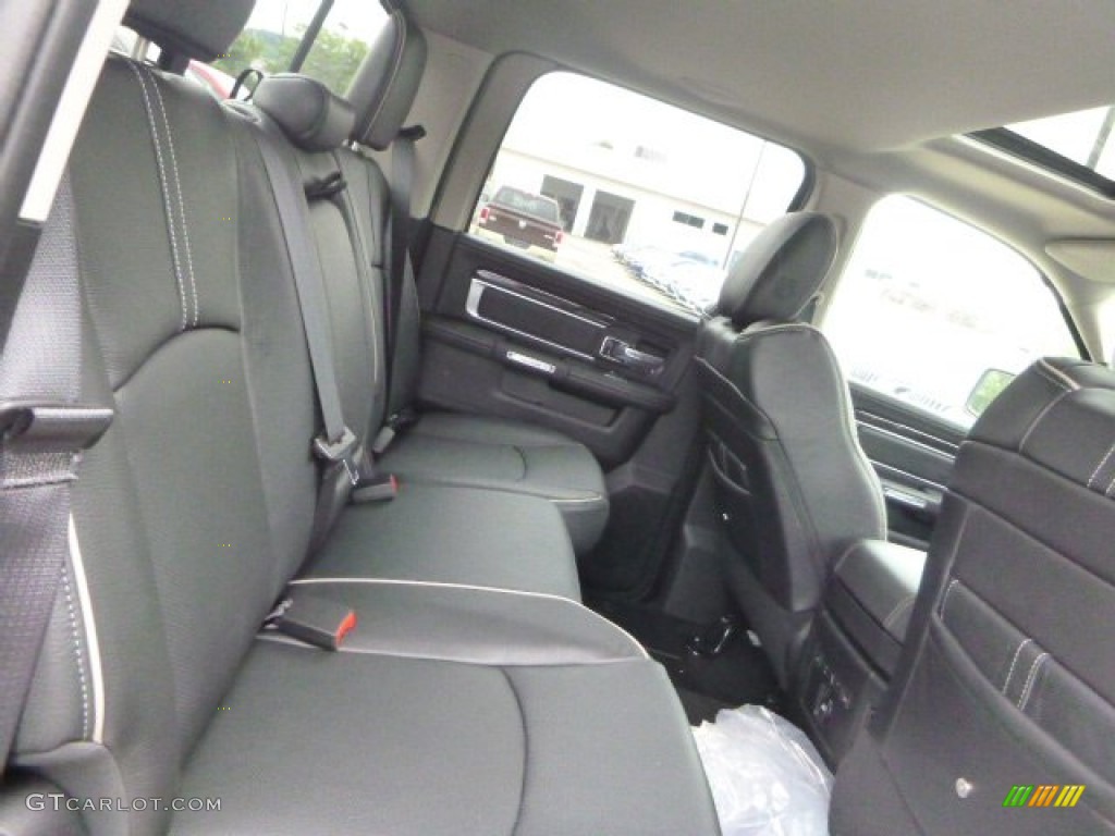 2015 Ram 1500 Laramie Limited Crew Cab 4x4 Rear Seat Photo #105066486