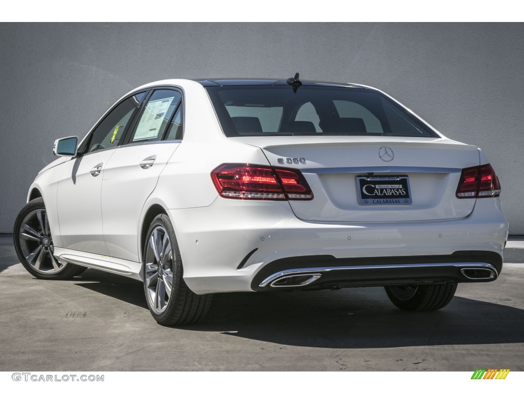 2016 E 350 Sedan - Polar White / Silk Beige/Espresso Brown photo #3