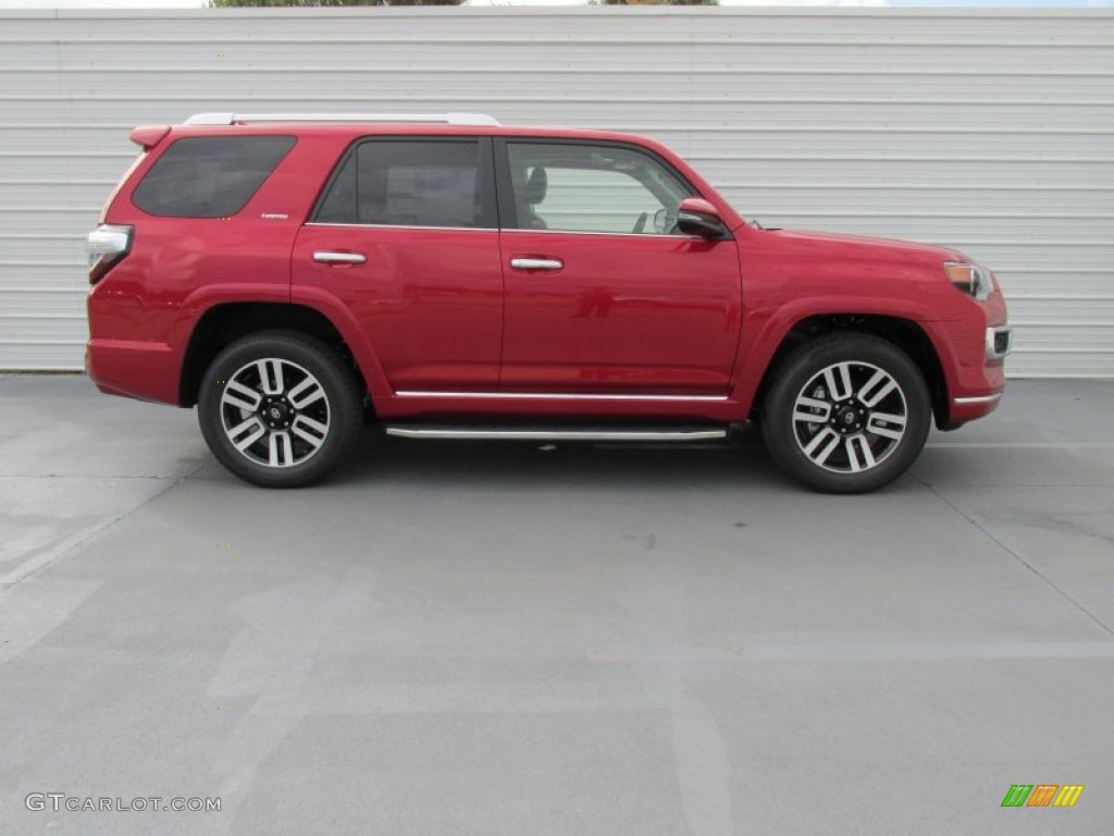 Barcelona Red Metallic 2015 Toyota 4Runner Limited 4x4 Exterior Photo #105067656