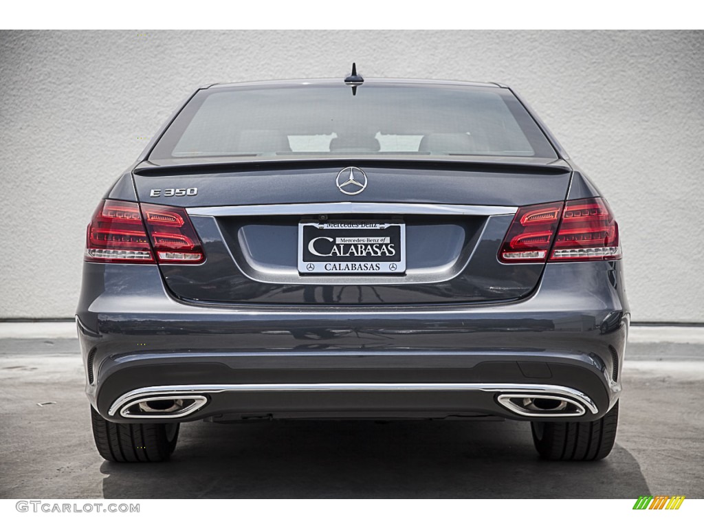 2016 E 350 Sedan - Steel Grey Metallic / Black photo #4