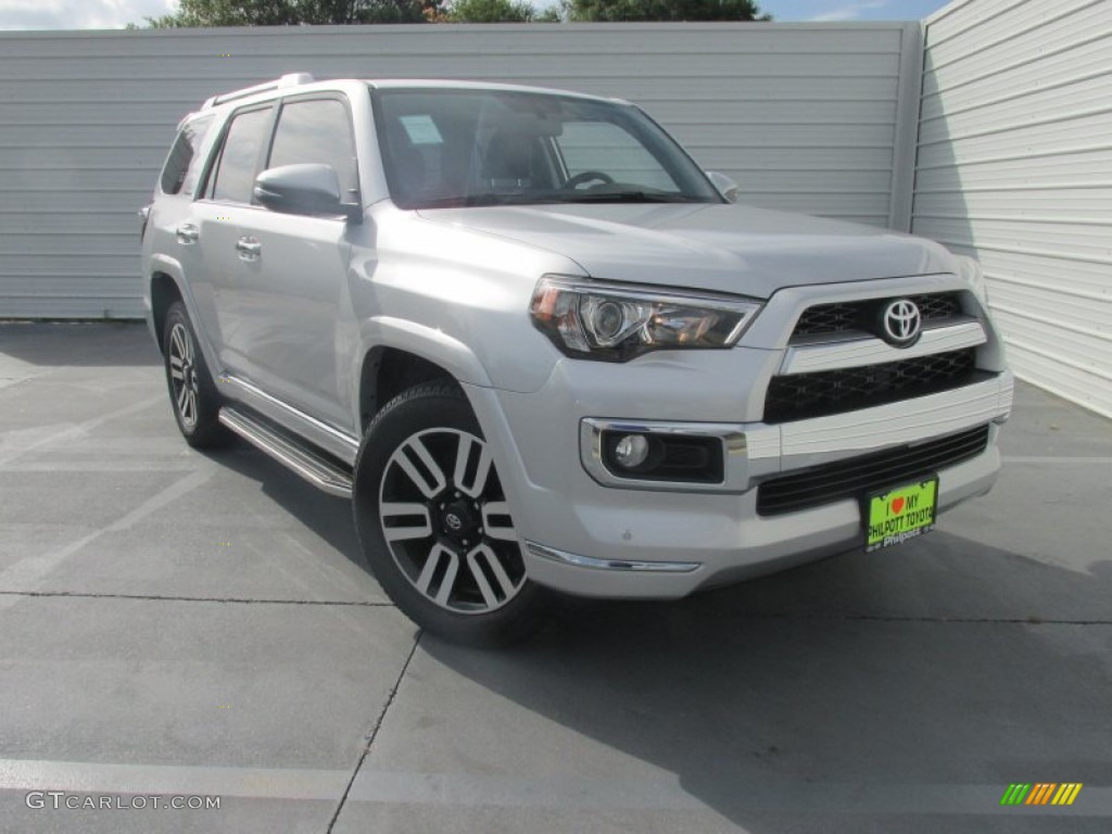 2015 4Runner Limited - Classic Silver Metallic / Black photo #1