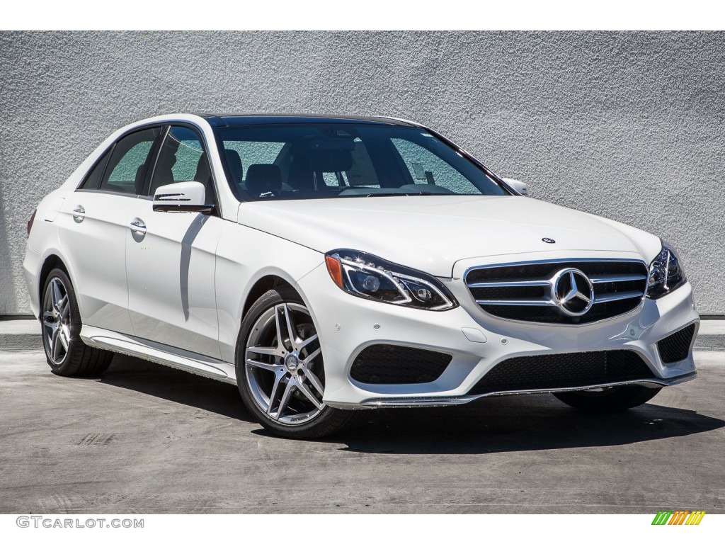 Polar White 2016 Mercedes-Benz E 400 Sedan Exterior Photo #105069086