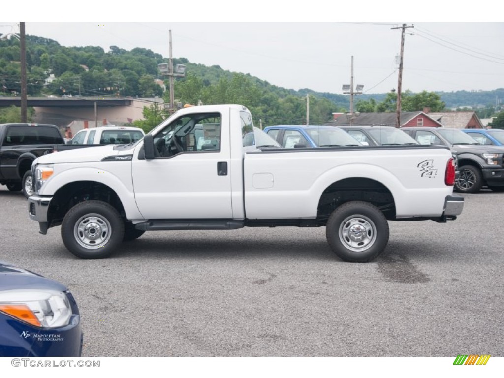 Oxford White 2016 Ford F250 Super Duty XL Regular Cab 4x4 Exterior Photo #105070353