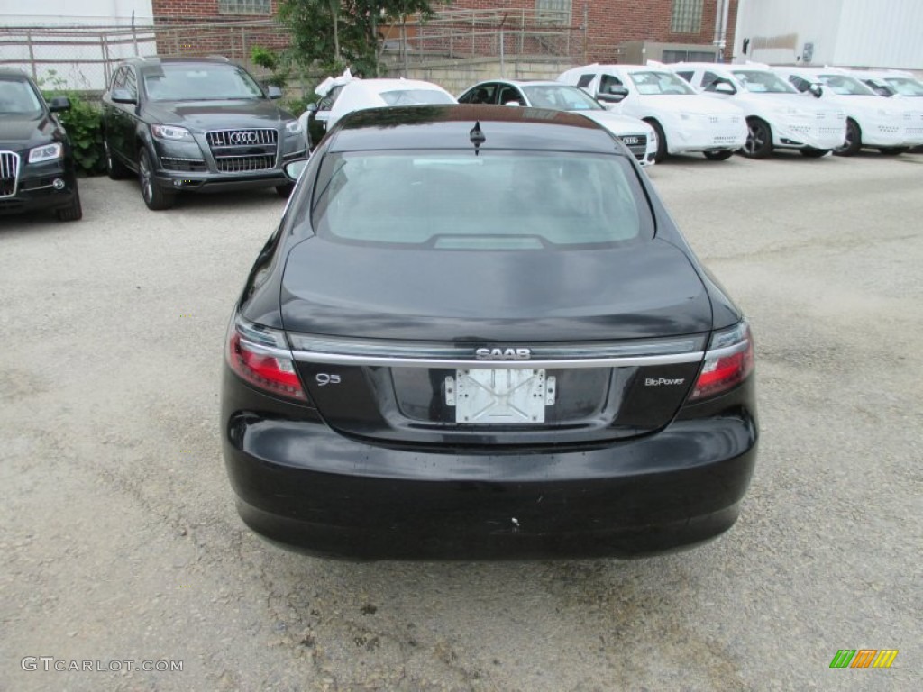 2011 9-5 Turbo4 Sedan - Black / Jet Black photo #9