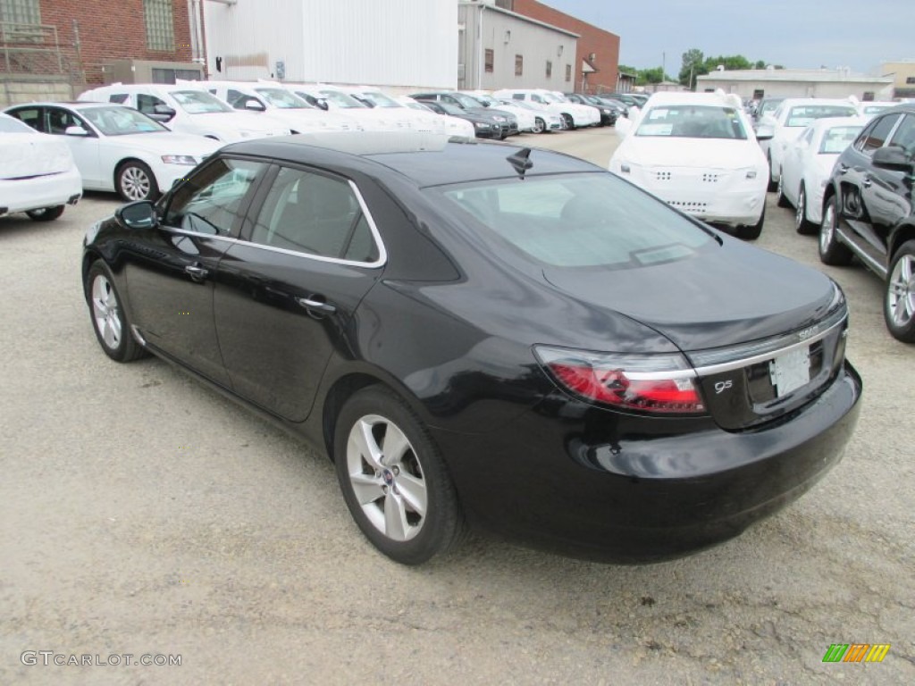 2011 9-5 Turbo4 Sedan - Black / Jet Black photo #10