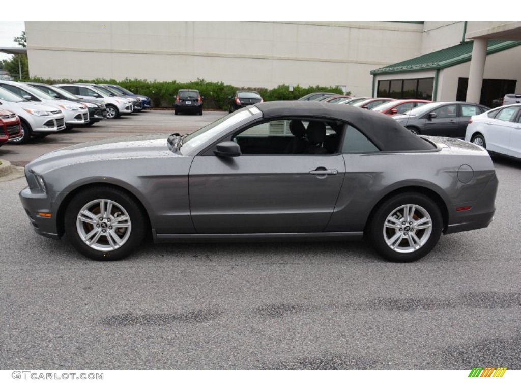2014 Mustang V6 Convertible - Sterling Gray / Charcoal Black photo #2