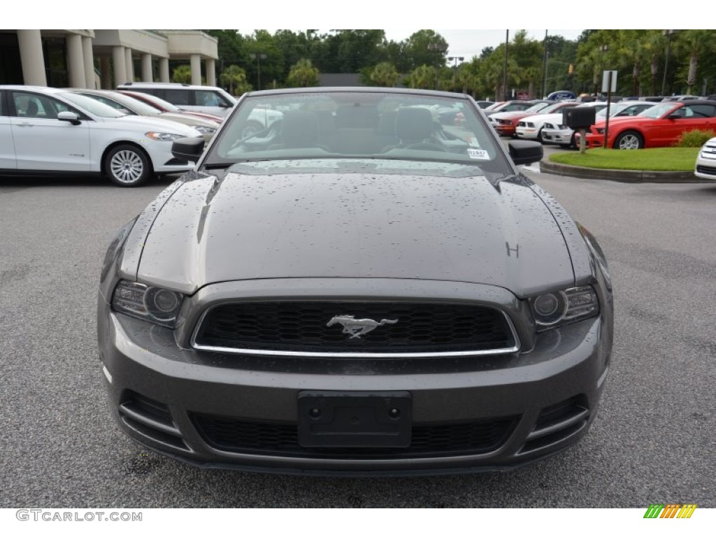 2014 Mustang V6 Convertible - Sterling Gray / Charcoal Black photo #5
