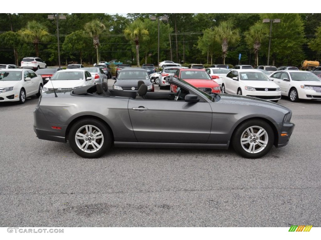 2014 Mustang V6 Convertible - Sterling Gray / Charcoal Black photo #6