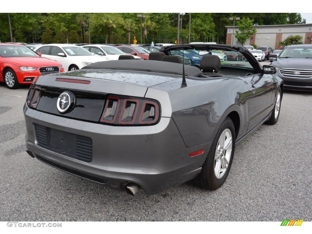 2014 Mustang V6 Convertible - Sterling Gray / Charcoal Black photo #7