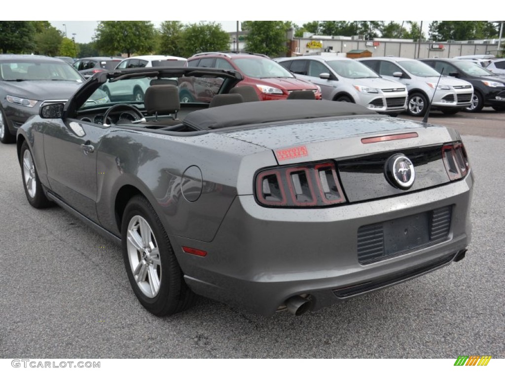 2014 Mustang V6 Convertible - Sterling Gray / Charcoal Black photo #9