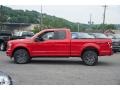 2015 Race Red Ford F150 XLT SuperCab 4x4  photo #2