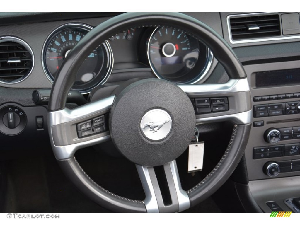 2014 Mustang V6 Convertible - Sterling Gray / Charcoal Black photo #13
